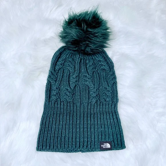 The North Face Oh Mega Fur Pom Beanie - Picture 3 of 7